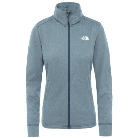 Damen-Sweatshirt The North Face W Quest Full Zip Midlayer hellgrau VanadisGreyWhiteHeathr
