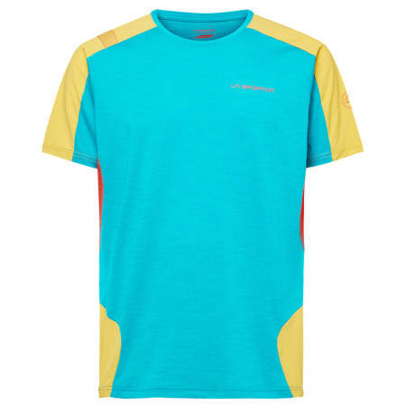 Herren-T-Shirt La Sportiva Compass T-Shirt M hellblau Tropic Blue/Bamboo