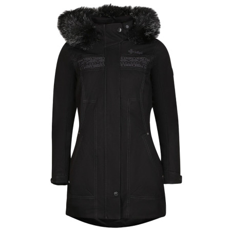 Damenmantel Kilpi Peru-W schwarz BLK
