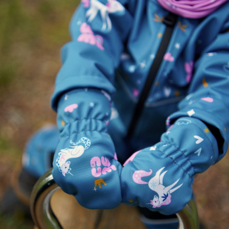 Kinder Winterfäustlinge WAMU Jednorožci