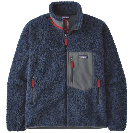 Herrenjacke Patagonia Classic Retro-X Jacket dunkelblau New Navy w/Wax Red