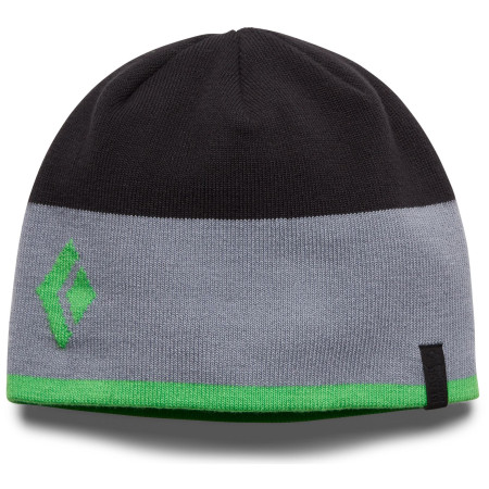Wintermütze Black Diamond Olympus Beanie schwarz/grün BlackVibrantGreen