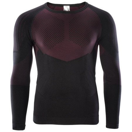 Herren-Funktionsshirt Hi-Tec Hino Top schwarz/rot Black/Dark Red