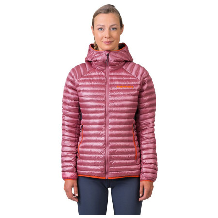 Damen Daunenjacke Hannah Mantis Hoody rosa Sun kissed coral