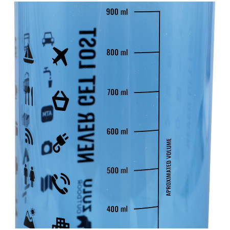 Flasche Zulu Travel Tritan Wide 1L