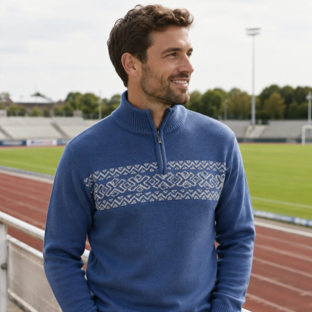 Herrenpullover Kama 4069