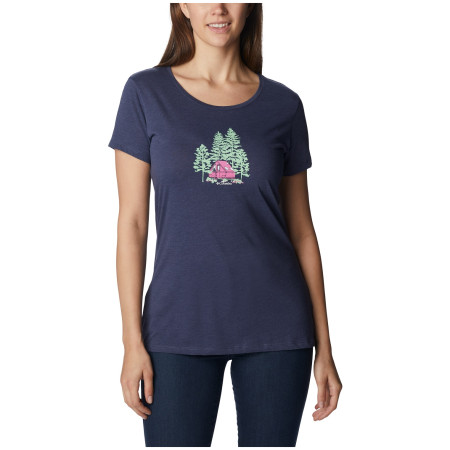 Damen-T-Shirt Columbia Daisy Days™ SS Graphic Tee blau Nocturnal Hthr, Best Site Graphic