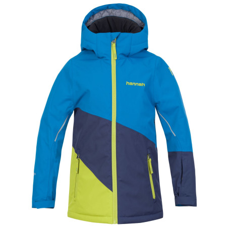 Kinder Winterjacke Hannah Kigali Jr blau/gelb faience/mood indigo