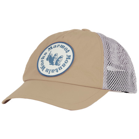Baseballmütze Marmot Alpine Soft Mesh Trucker beige Light Oak