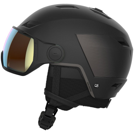 Helm Salomon Pioneer Lt Visor Photo Sigma schwarz Black