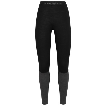 Damen-Leggings Icebreaker ZoneKnit™ 200 Leggings schwarz black/jet heather/cb