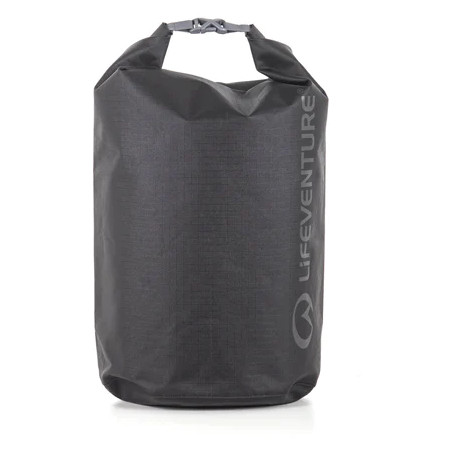 Wasserdichter Packsack LifeVenture Storm Dry Bag 10L schwarz Black