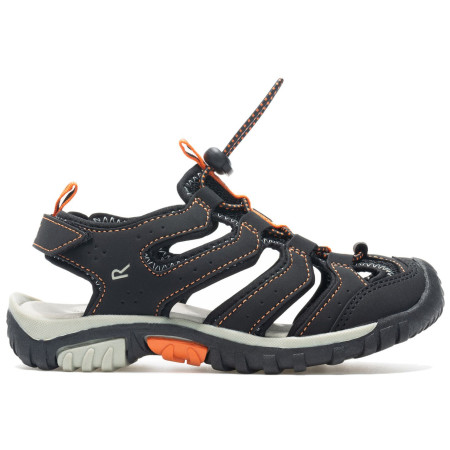 Kindersandalen Regatta Westshore IV Junior Z5Q schwarz BlkRstyOrng