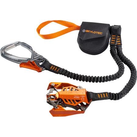 Klettersteigbremse Skylotec Rider 3.0-R schwarz/orange