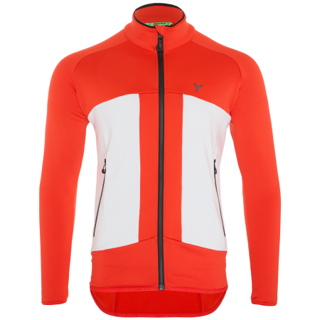 Herren Radtrikot Silvini Valdaoro rot ruby-cloud