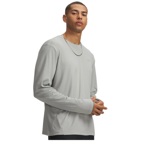 Herren T-Shirt Under Armour M Explor IsoChill UPF LS grau Titanium / / Titanium