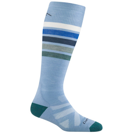 Damen-Kniestrümpfe Darn Tough Snowburst Otc Midweight With Cushion hellblau bluebird