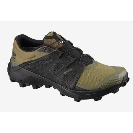 Herrenschuhe Salomon Wildcross GTX grün MartiniOlive