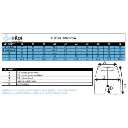 Damen-Radhose Kilpi Trackee-W