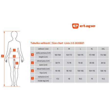 Damen-Radhose Etape Livia 2.0