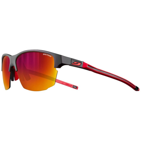 Sonnenbrille Julbo Split Sp3 Cf rot black/red