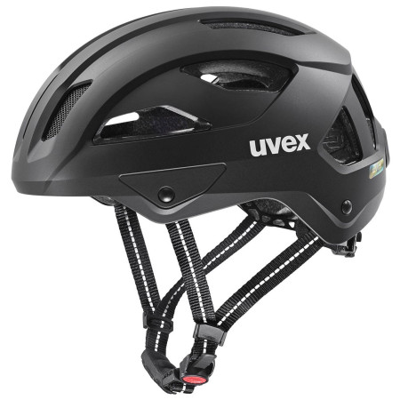 Fahrradhelm Uvex City Stride schwarz black matt