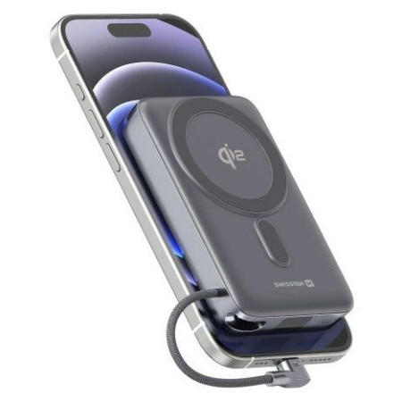 Powerbank Swissten 10000 mAh Qi2 MagSafe power bank
