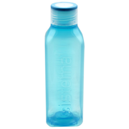 Flasche Sistema Square 725ml hellblau