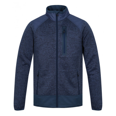 Herren-Sweatshirt Husky Alan M schwarz/blau