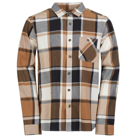 Herrenhemd Fundango Harris Shirt braun coffee