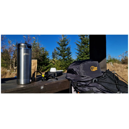 Thermokanne GoSun Brew 12 V a kávovar French Press