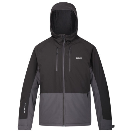 Herrenjacke Regatta Highton Str III 2023 schwarz Black/Ash