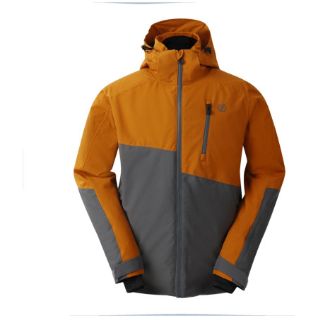 Herren Skijacke Dare 2b Halfpipe III Jacket schwarz/orange Pumpkin Spice/Iron Gate