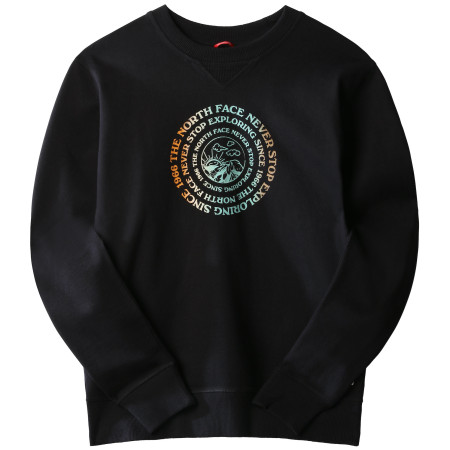 Herren-Sweatshirt The North Face M Regrind Crew schwarz Tnf Black