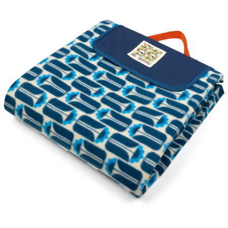 Picknickdecke Regatta Orla Picnic Rug blau Navy Tall Flowers