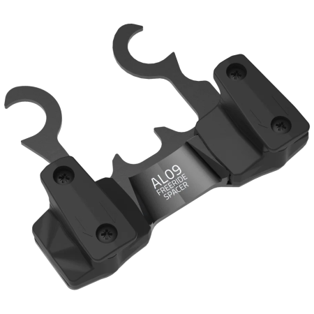 Skialp-Bindung ATK ATK Freeride Spacer R12, black schwarz black