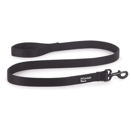 Hundeleine Mountain Paws Extra Tough Dog Lead schwarz Black