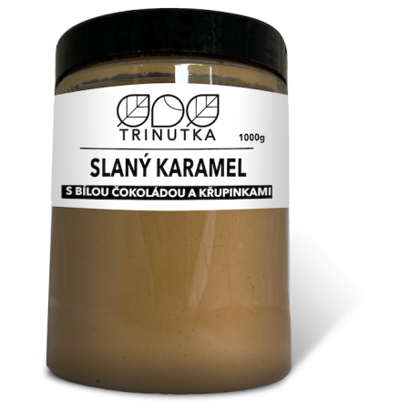 Dessert TriNutka Salted Caramel mit weißer Schokolade und Karamellsplittern 1000g
