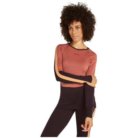 Damen-Funktionsshirt Icebreaker W Mer 200 Sonebula LS Crewe