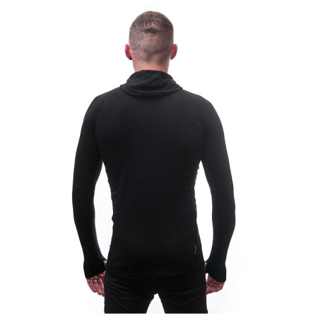 Herren-Funktionsshirt Sensor Merino DF mit Kapuze