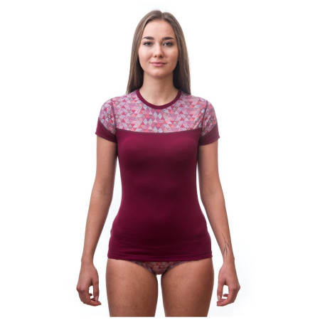 Damen-Funktionsshirt Sensor Merino Impress (short sleeve)