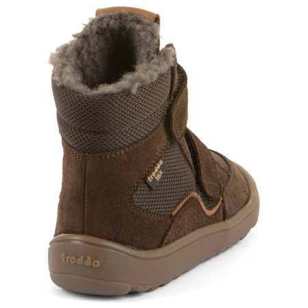 Kinder Winterschuhe Frodo Barefoot Tex Winter Dark Brown