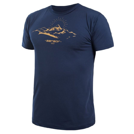Herren-Funktionsshirt Sensor Coolmax Tech Mountains