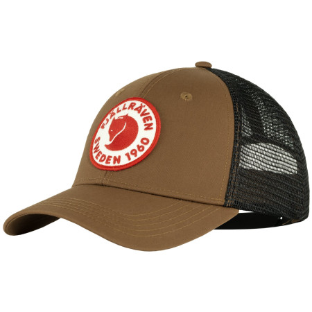 Baseballmütze Fjällräven 1960 Logo Långtradarkeps braun Timber Brown