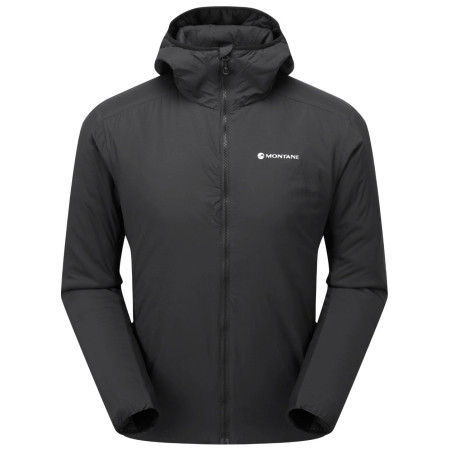 Herren-Winterjacke Montane Sirocco Hoodie schwarz BLACK