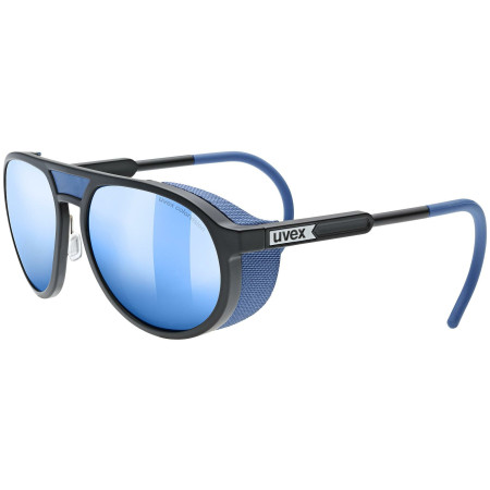 Brille Uvex MTN CLASSIC CV schwarz BLACK MATT/MIR.BLUE