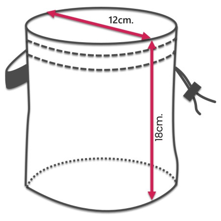 Kreidebeutel SIERRA Climbing Tube Chili