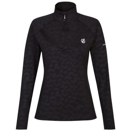 Damen-Sweatshirt Dare 2b Divulge Core Stretch schwarz/grau Black Chevron Print