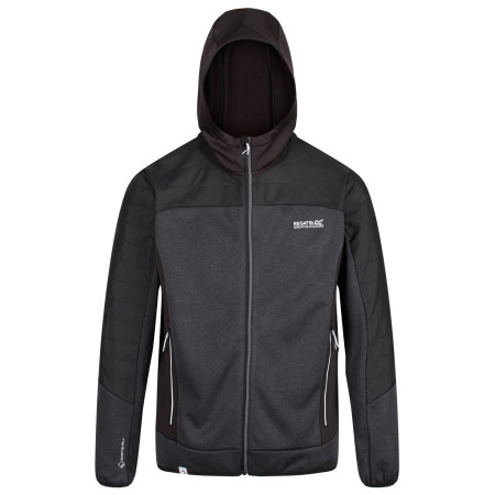 Herrenjacke Regatta Haska Hybrid schwarz Black/Black