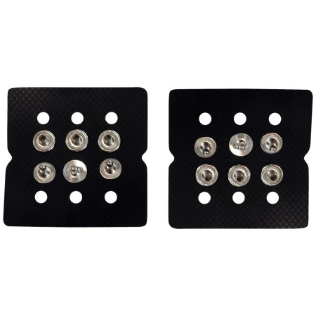 Ersatzteil Kohla Leash Set 60 mm schwarz